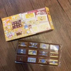 サンリオ　ちょこぶろっくシール　タキシードサム　あひるのペックル