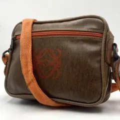 希少◎LOEWE ショルダーバッグ ヴィンテージ アナグラム 斜め掛け
