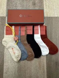 ロロピアーナ　Loro Piana カシミヤソックス5点セット レディス アクセサリー ソックス | Loro Piana