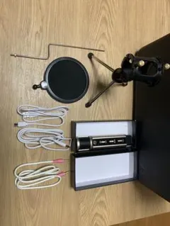 ZealSound コンデンサーマイク、USBマイク、パソコン録音、エコー機能