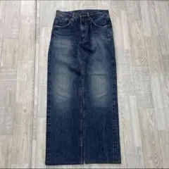 y2k edwin505zx バギーデニム バギーパンツ 生地◎ - メルカリ