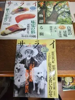サライ 雑誌 3冊セット 7/6・7/20・8/3号(1995)