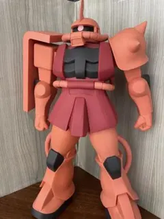 一番くじ　ビッグソフビ　シャア専用ザク　　現状品