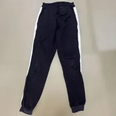 devirock 黒 白 ストライプ 長ズボン 140