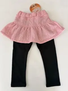 スカート付きレギンス 100cm ピンク