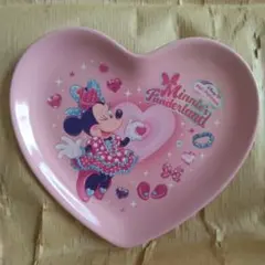 ミニーのファンタジーランド ハート型スーベニアプレート