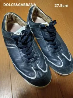 DOLCE&GABBANA スニーカー黒 27.5cm