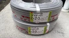 矢崎 VVFケーブル 3×2.0mm 100m巻 - メルカリ