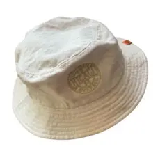 universal overall シカゴ刺繍　ホワイト　バケットハット