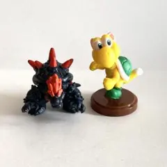 マリオ3Ｄワールド チョコエッグ フィギュア フューリークッパ ネコノコノコ