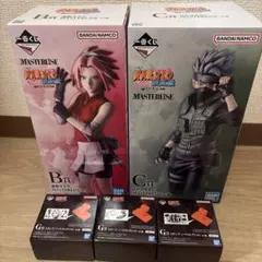 一番くじ NARUTO 疾風伝 フィギュア スタンプセット