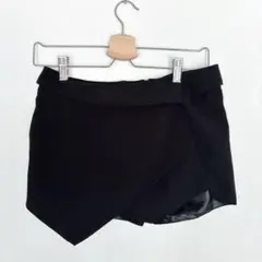 FOREVER21 ラップショートパンツ ブラック【S】 カジュアル 良品