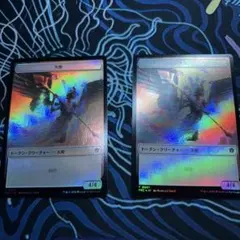 MTG 천사 마이아 토큰 FOIL 2장 세트