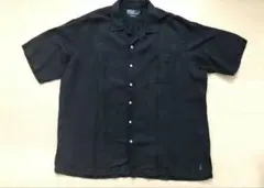 Ralph Lauren Caldwell M シルクリネン 裾ポニー 長袖 - メルカリ