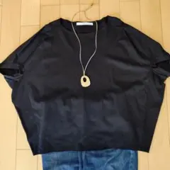 フレームワーク　コクーンプルオーバー　半袖Tシャツ　　ゆったり　ブラウスのサムネイル