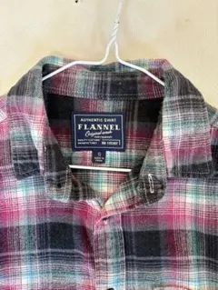 ユニクロ　FLANNEL フランネル長袖シャツ Sサイズ