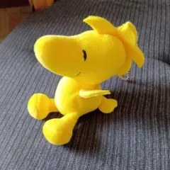 スヌーピー ウッドストック　ぬいぐるみキーホルダー