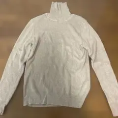 BACK NUMBER タートルネック L ベージュ