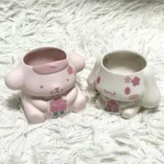 シナモンロール 桜 コップ グラス ミニストップ限定 2個セット