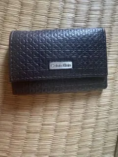 Calvin Klein ダークブラウン キーケース