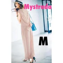 Mystrada バックレースオールインワン　お呼ばれ　セレモニー　フォーマル