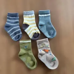 ベビー靴下　9-15 5速　男の子まとめ売り