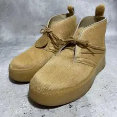 希少　クラークス　Clarks × ザラ　ZARA　チャッカブーツ　ハラコ　24のサムネイル