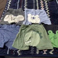 動物柄パンツ5枚セット 90cm