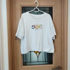 ちいかわ 半袖Tシャツ ホワイト SUPPAI&AMAI