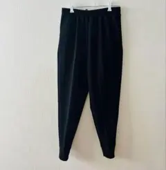 サルエルパンツ ゴムウエスト ブラック フリーサイズ