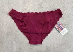 hanky panky ハンキーパンキー レースパットブラジャー XS レッド hanky panky（ハンキーパンキー） ブラジャー ノンワイヤー レースブラ