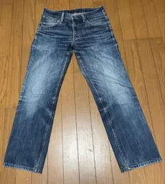 サンプル級色落ち★Levi's502 ストレートジーンズ【W30】紺 ビンテージのサムネイル