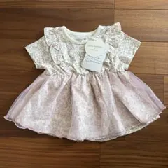 サンリオ キキララ ママラク バースデイ チュニック 半袖Tシャツ【80】ピンク