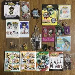 ヒロアカ グッズセット 緑谷出久 死柄木弔 上鳴電気 お茶子 サンリオコラボ 他