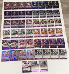 ワンピースカード　黒紫ルフィデッキ　構築K2