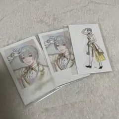 弦月藤士郎　チェキ風カード　ステッカーセット
