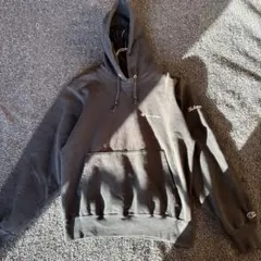 90's Champion ブラック フード付きパーカー MサイズUSA