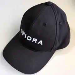 美品　FIDRA　ゴルフキャップ　ブラック　フリーサイズのサムネイル