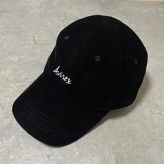 AVIREX ベロア ベースボールキャップ ブラック