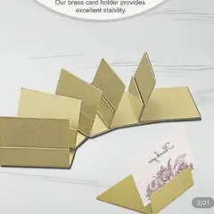 テーブル番号クリップ　ブライダル