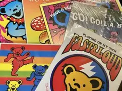 超希少　グレイトフル・デッド　初期デッドベア　ポスター　1998年製 超希少 グレイトフル・デッド 初期デッドベア ポスター 1998年製