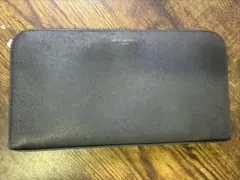 GA448 サンローラン SAINTLAURENT ブラックレザー 黒 長財布のサムネイル