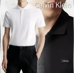 新品未使用品Calvin Klein ポロシャツ ホワイト スリムフィット