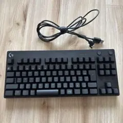 Logicool PRO テンキーレス ゲーミングキーボード 本体　赤軸リニア