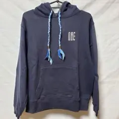 ONE maid in kamakura 長袖パーカー Sサイズ ネイビー