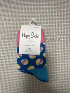 新品未使用！キッズハッピーソックス　2組セット
