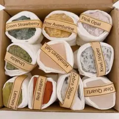 【天然石10個セット】原石　パワーストーン　浄化　癒し　願望成就