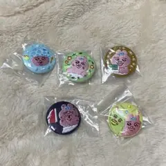 おぱんちゅうさぎ　刺繍缶バッチ