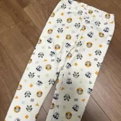 UNIQLO いないいないばぁ わんわん　うーたん　裏起毛　長ズボン