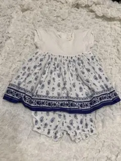 YUMI KATSURA ベビー　ワンピース セットアップ　花柄　ペイズリーのサムネイル